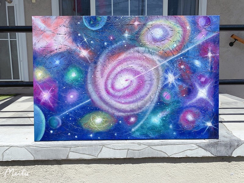 Gallery Price $3800 24*36”Canvas original hand-painted Abstract Oil painting gallery