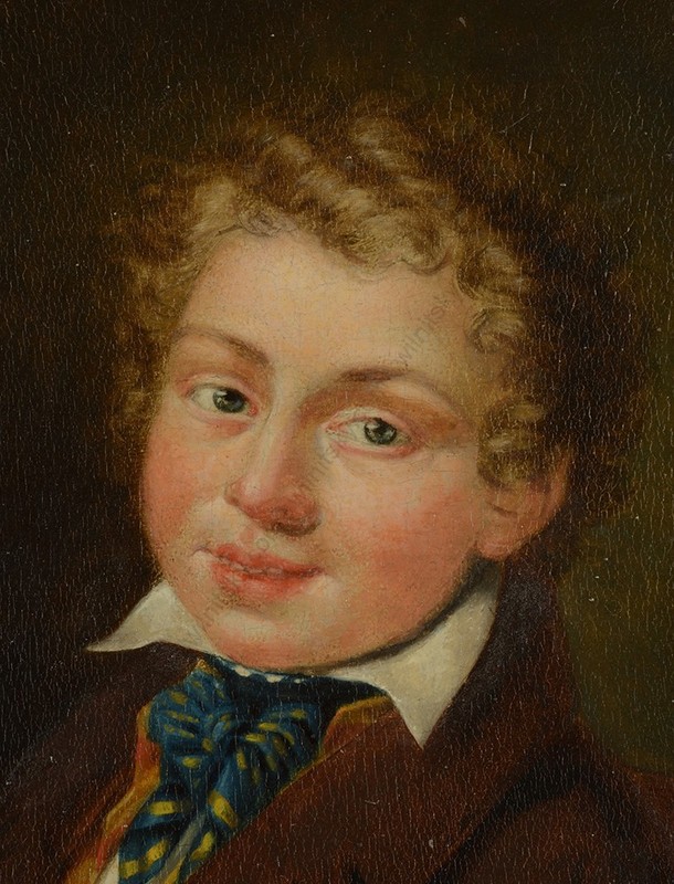 Johann Heinrich Wilhelm Tischbein (1751-1829) "Little artist", oil on panel gallery
