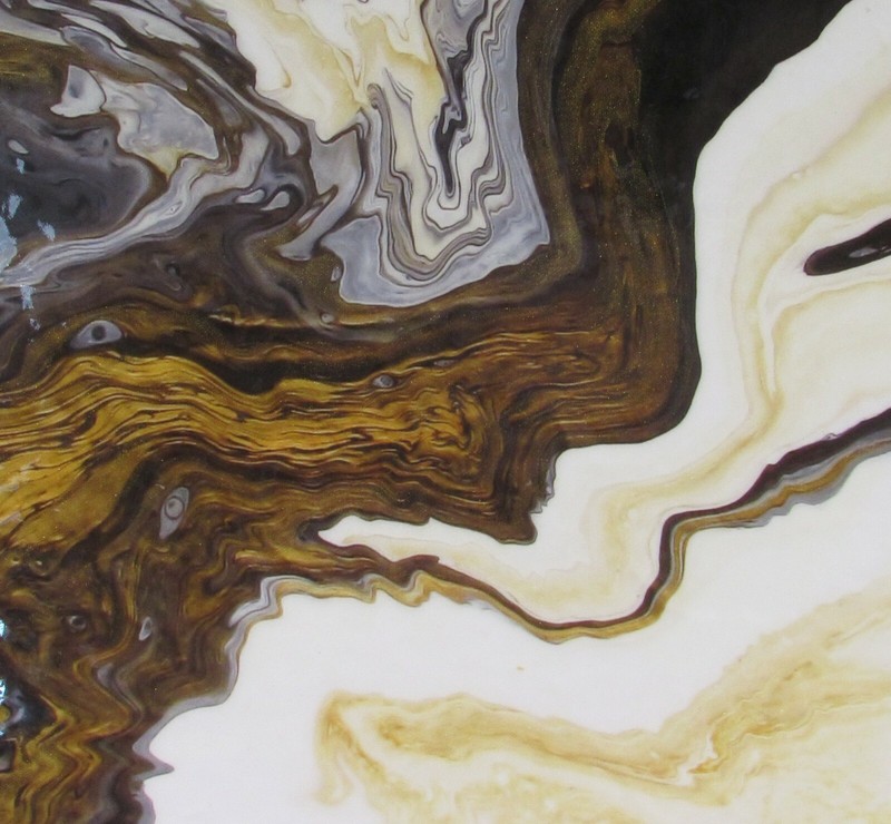 Abstract Painting Modern Canvas Wall Art Large Resin Coated Framed US ELOISExxx gallery