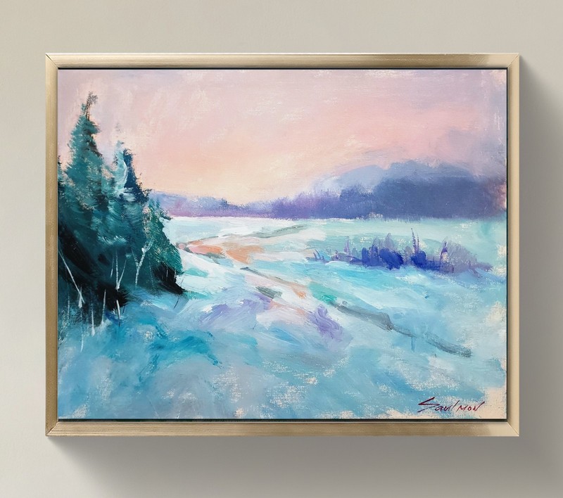 Original Impressionist Painting on 14×11 inch Canvas – Signed by the Artist