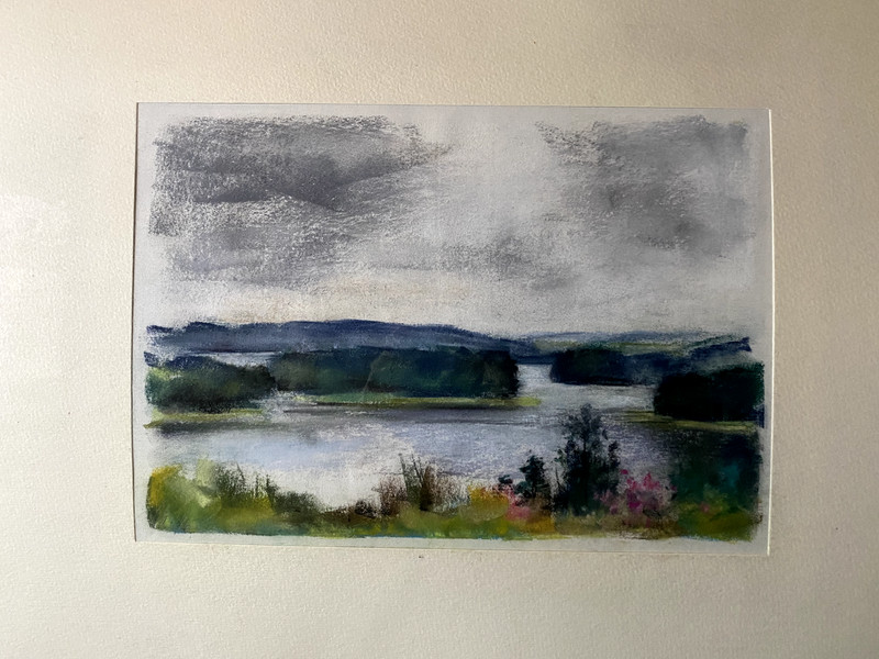 Franz Ehmke 1928-2018 GDR Painter °Berlin° Shore Lake Brandenburg Mecklemburg