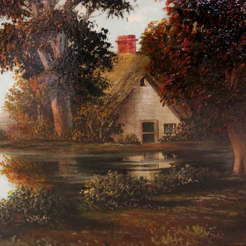 Oil on Canvas Landscape by listed German artist Willi Hans Schwartz gallery