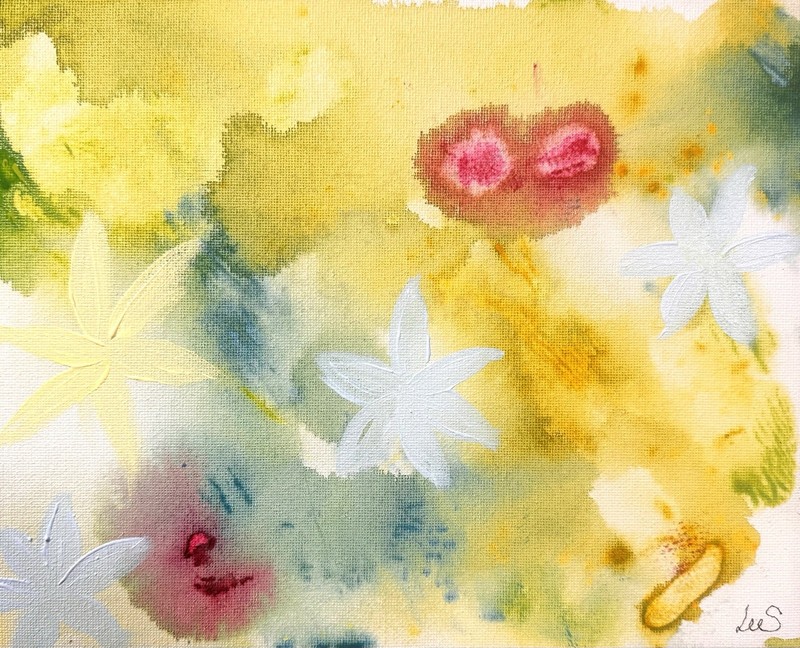 Original Abstract Expressionism 11x14 Constellation Handmade Signed Fine Art 35 gallery