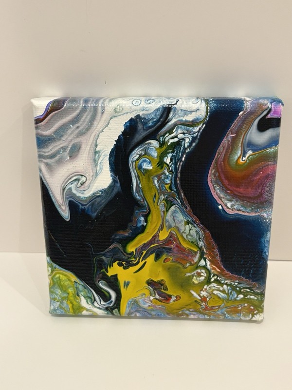 5×5 Abstract Art – Blind Artist Made