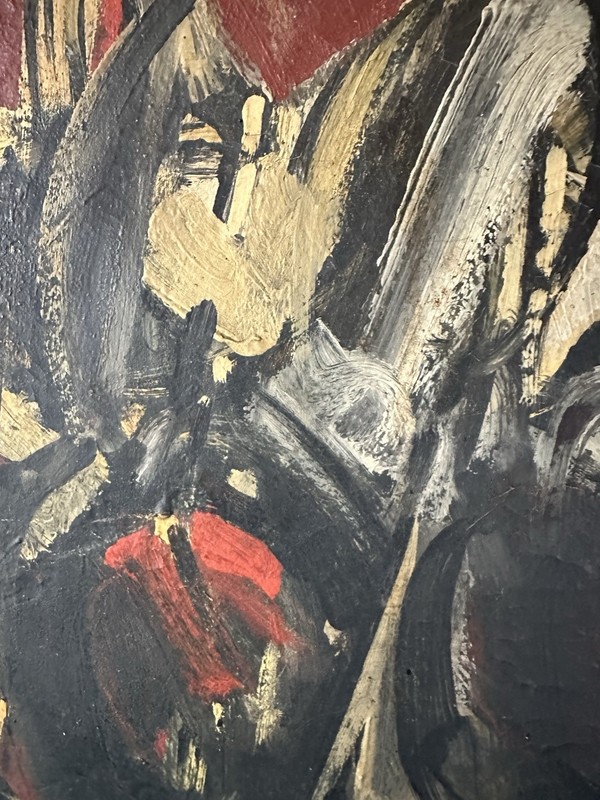 Meir Steingold (1922-85) Oil On canvas C. 1950 Abstract gallery