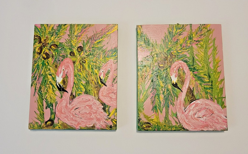 Fancy Flamingos