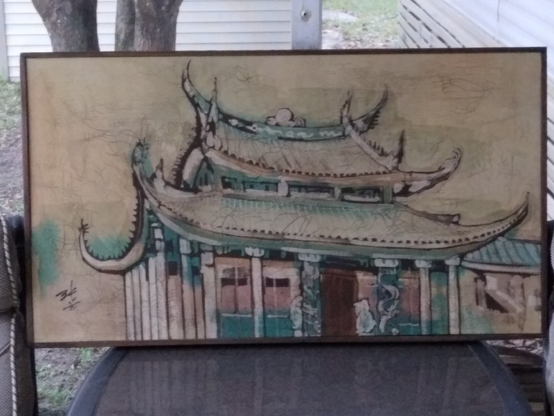 ORIGINAL BATIKS CHINESE MAGIC TOUCH ART GALLERY CO.SIGNED