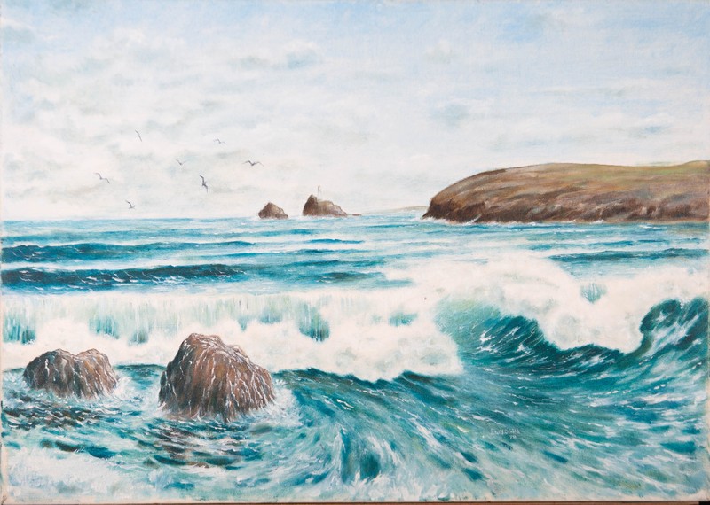 E.W.H. Smith - 1979 Oil, Sea View gallery