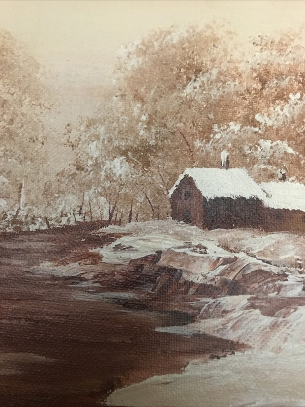 Lenore Poole – Winter Landscape – Art – Oil – Painting – Signed – Original