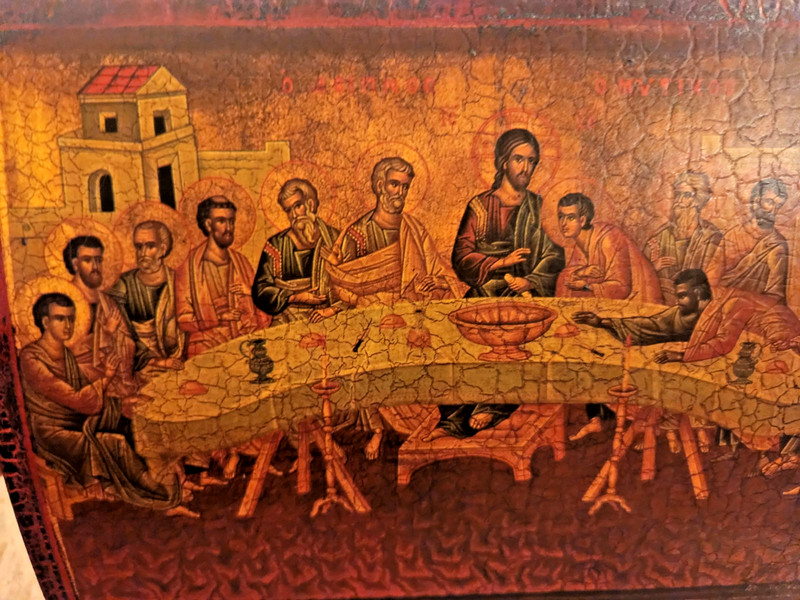 Vintage 1976 Alan R. Taylor ‘Last Supper’ Original Painting – Religious Art