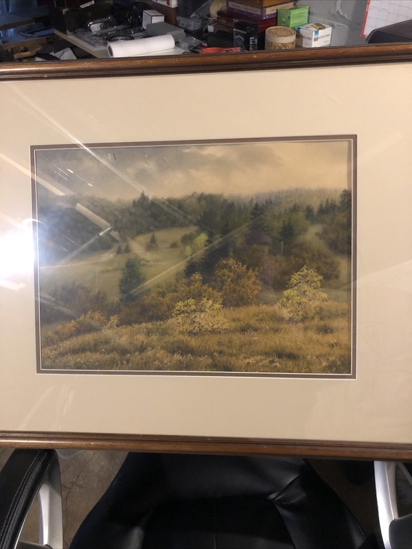A. Baiars Original Water Color Sigulda, Latvia 23” x 28” Signed by Artist