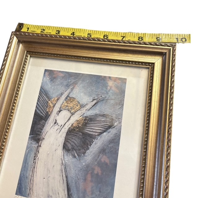 S. Cook 'Rejoice 3' Angel Art Print 2011 Framed Signed Spiritual Abstract gallery