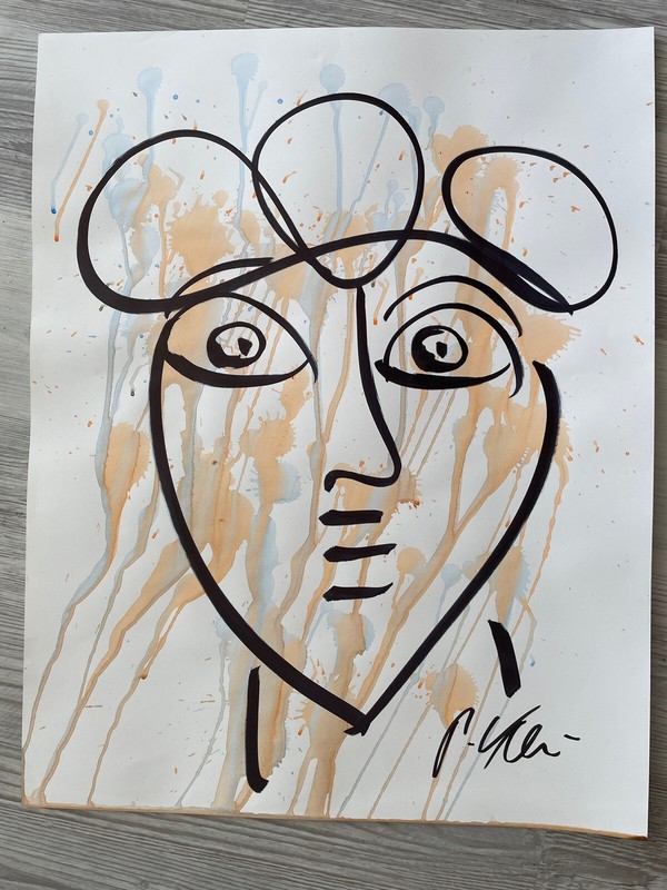 Peter Robert Keil Watercolor 28+22 Inches gallery