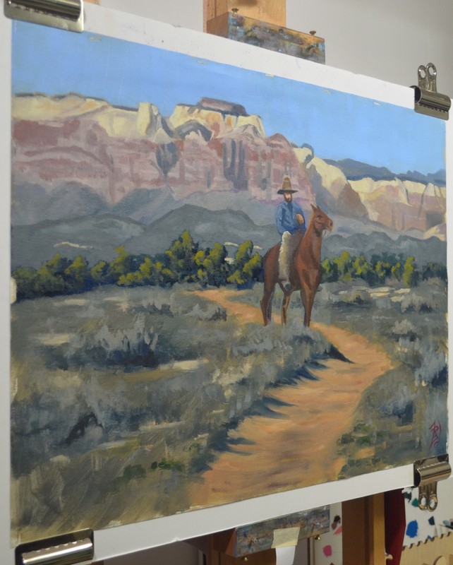 Original Oil Painting 18x24 Signed Artwork Ready to Frame Shipped Rolled gallery
