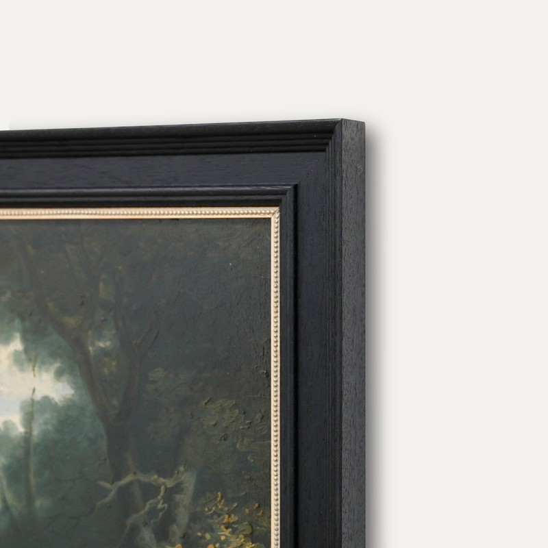 Fine 18th Century Oil - A Rest Underneath the Canopy gallery