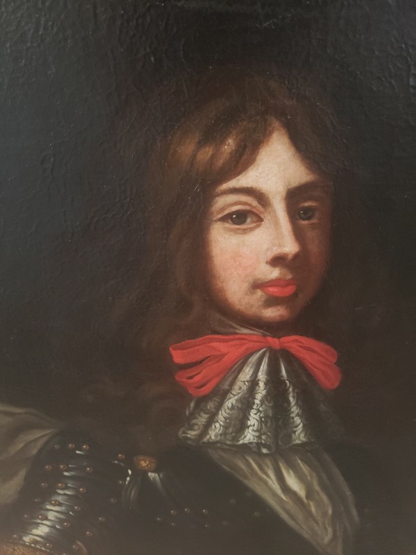 Old Master Antique 16th C, 17th C Portrait Painting of a Prince in Armour gallery