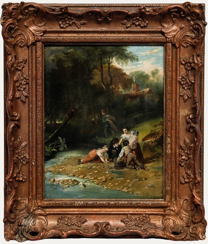 William Frederick Witherington – 19th Century Oil, The Lucky Escape