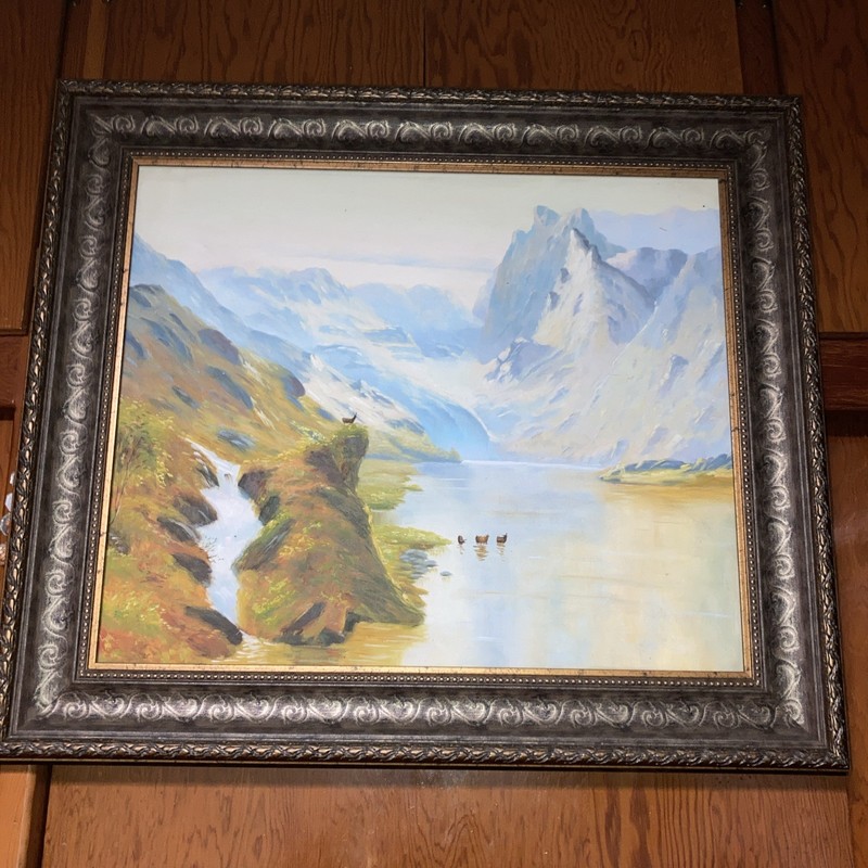 Original Landscape Painting. Unknown Artist