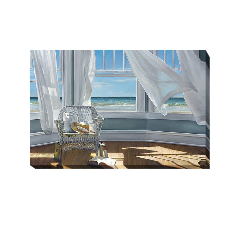 Gentle Reader by Karen Hollingsworth Gallery-Wrap Canvas Giclee (24 in x 36 in)