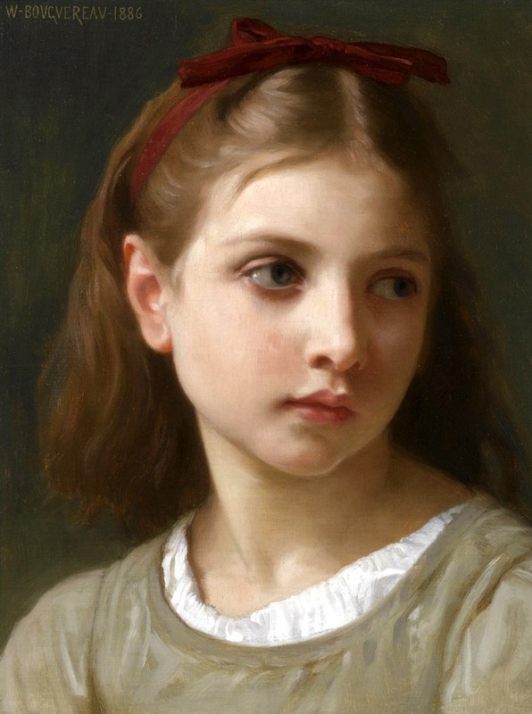 Portrait of ancient girl Oil Painting wall picture art printed on canvas L1408