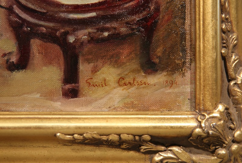 19th Century American Chinese Style Still Life gallery