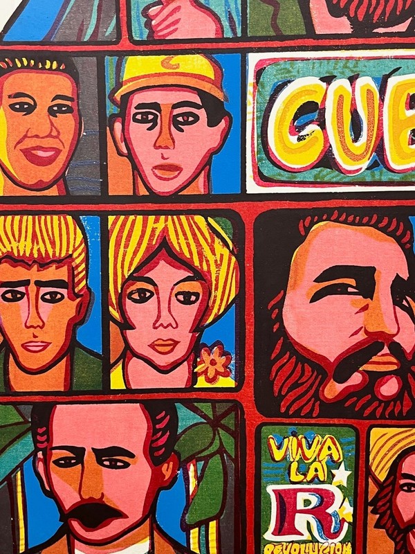 RAUL MARTINEZ. Painting and Printmaking. Oil on Wood. Serigraphy on Cardboard. gallery