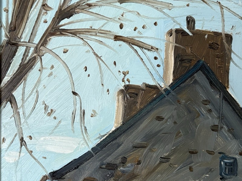 Tableau Terry Tomalty, ( 1935- ). Huile sur toile signée, 12x16 pouces. gallery