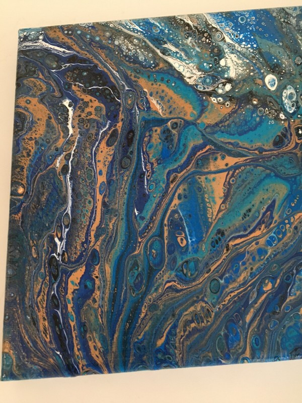 Pour Acrylic Art 8×10 in.