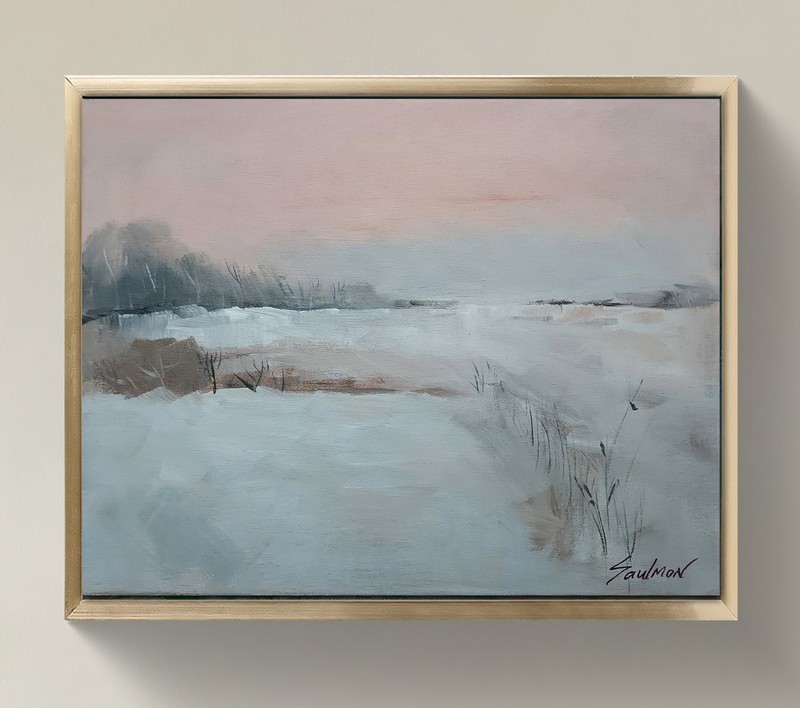 Original Impressionist Painting on 11 in x14 in Canvas – Signed by the Artist