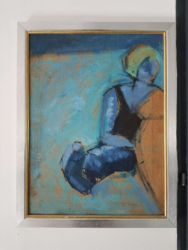Bélen Helena Canvas Painting. Bélen Helena Painting Signed South America gallery
