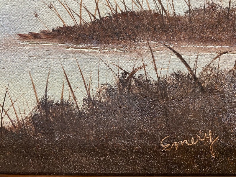 Mallards in Flight by Helen Emery - Original Oil Painting gallery