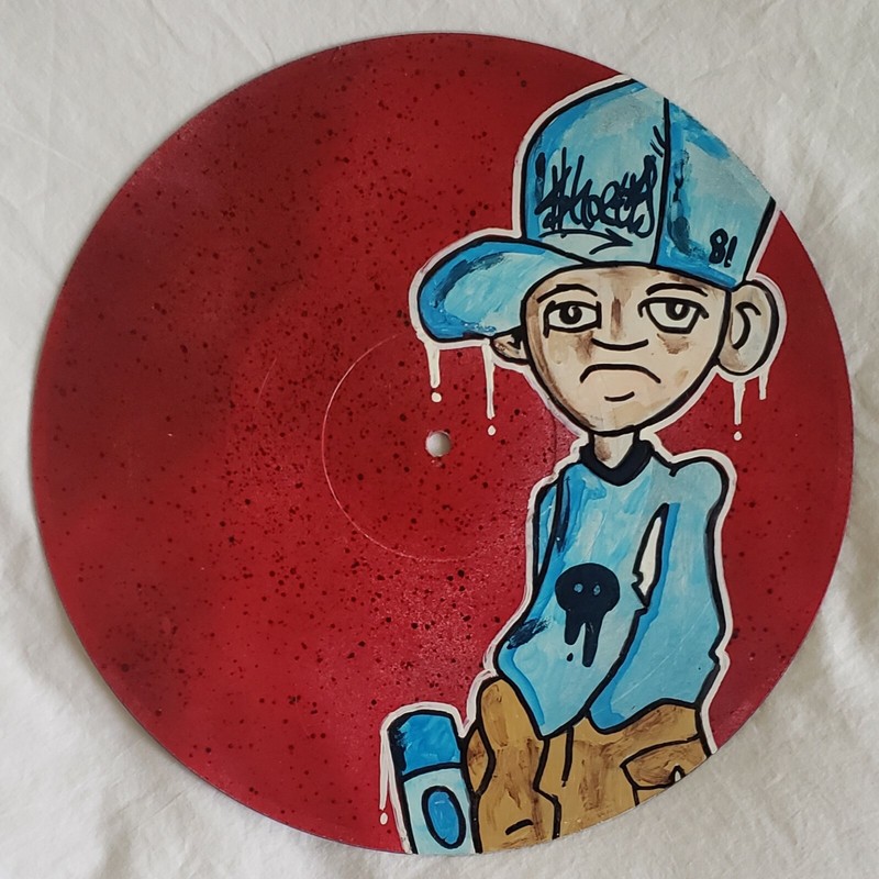 GRAFFITI VINYL RECORD 12″ by SHORTY