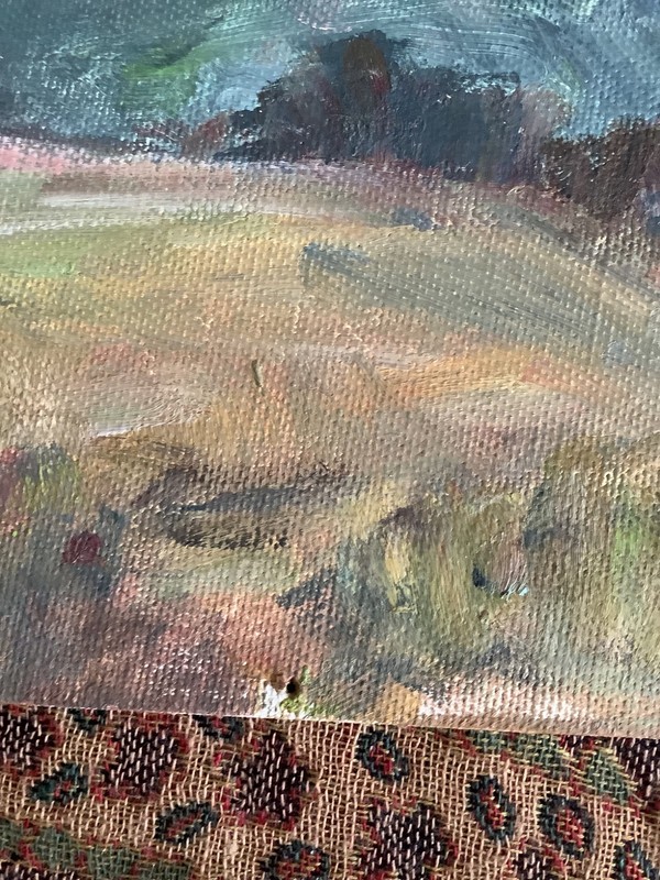 California Artist Walt Lee Painting On Board gallery