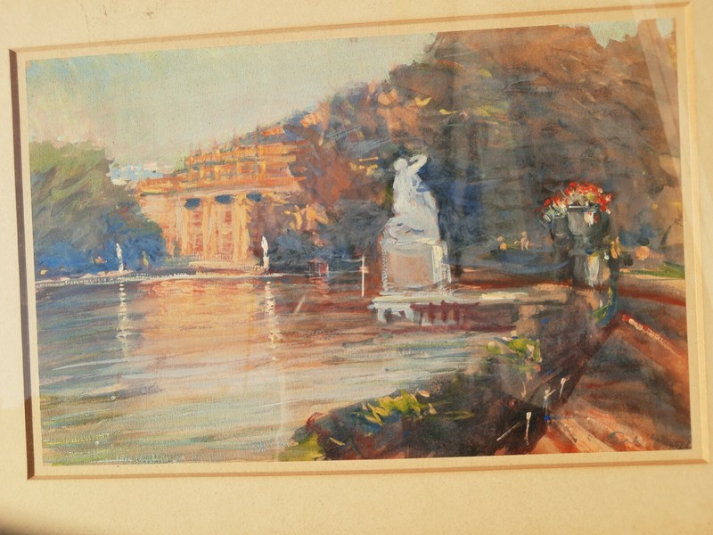 STUTTGART STATE OPERA CORNER LAKE ATT. Konrad Raum * 1911 Castle Garden State Theatre