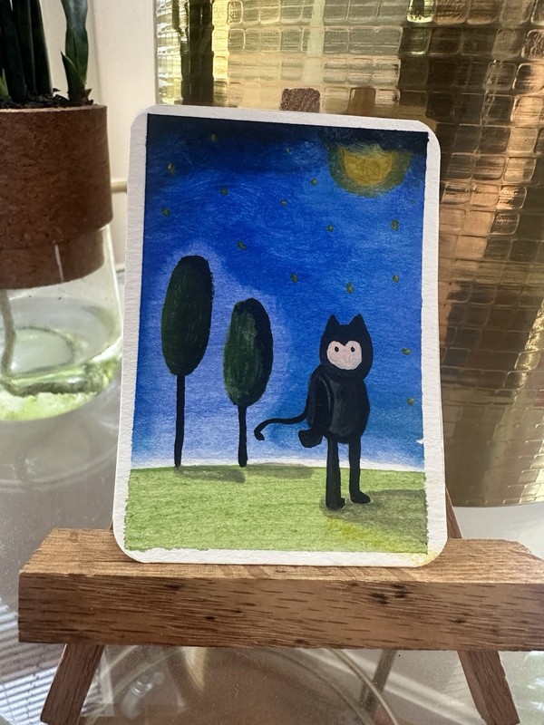ACEO Collectible Card WELP ORIGINAL Chaotic Crafting OOAK
