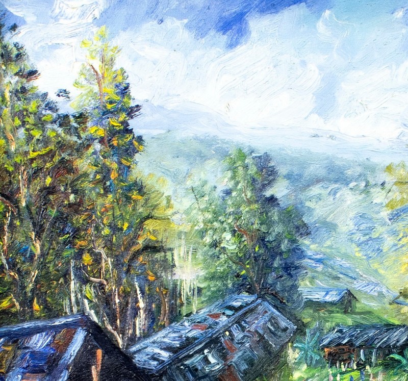 Wesner Pierre Louis (Haiti,b 1948) oil painting 153261 gallery