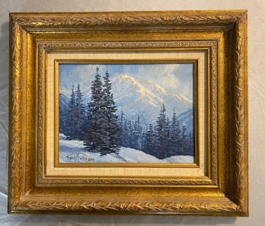 Randy Follis Original Oil Painting 9 x 12 Crisp Morning