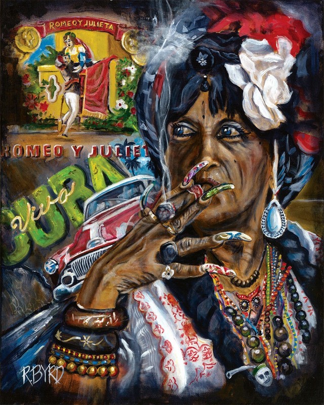 «Julieta» Painting Original by Rick Byrd 24×30