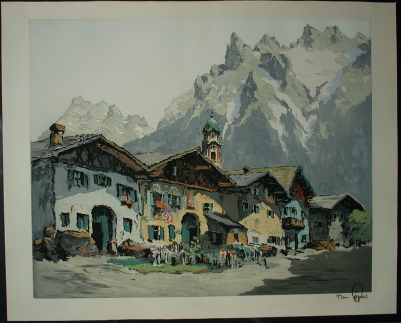 Hans Figura (1898-1978) - Mittenwald and Karwendel gallery