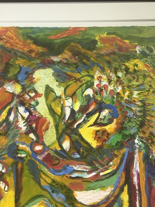 Anthony Quinn Original Oil Painting on Paper “Those Frontier Plains” gallery