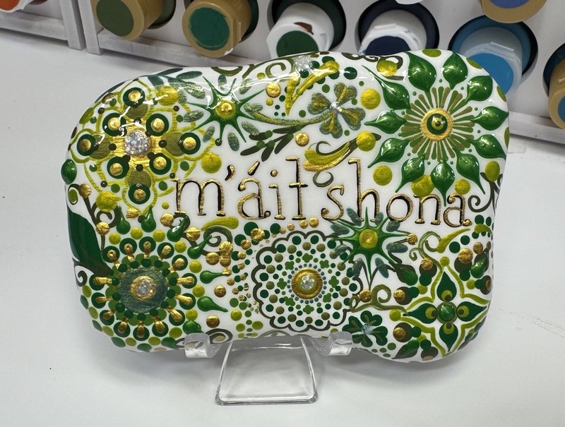 Mait Shona Irish Rock – Kindness Rock – By Jadel Rocks