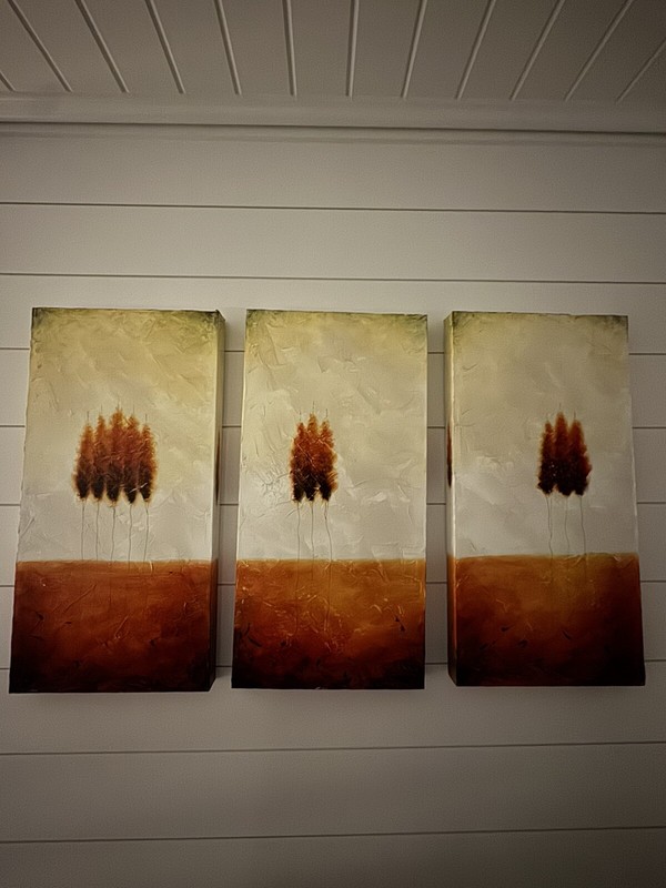 Triplets Painting Sign E.H. "Edwin" Klink gallery