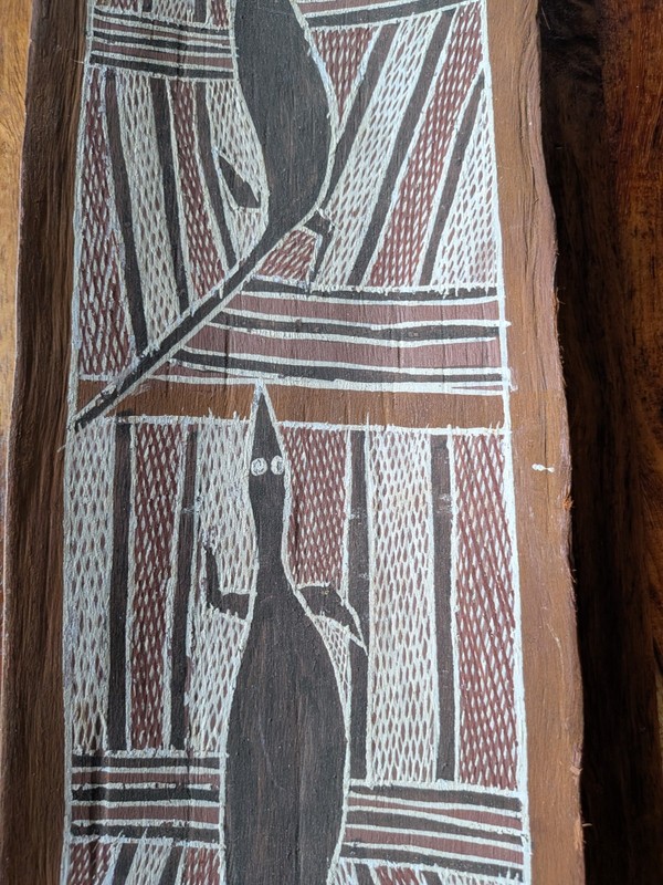 Original Vintage Aboriginal Bark Painting gallery