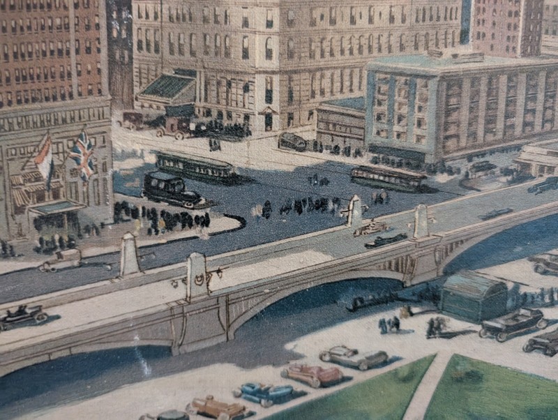 The Meyercord Company Chicago New York Oil Painting Vintage Advertising 1919 gallery