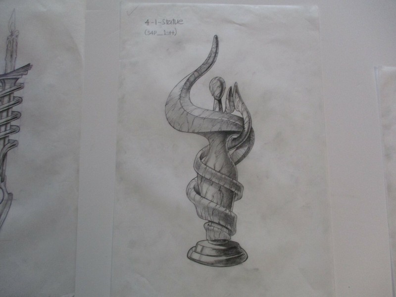 COLLECTION DRAWINGS ILLUSTRATION ABSTRACT SCULPTURE DESIGN MODERNISM STATUE gallery