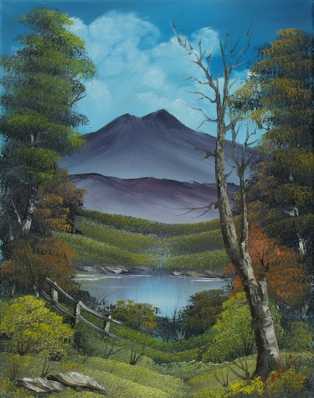 ORIGINAL OIL PAINTING on Stretched Canvas – Late Summer by SP Soni