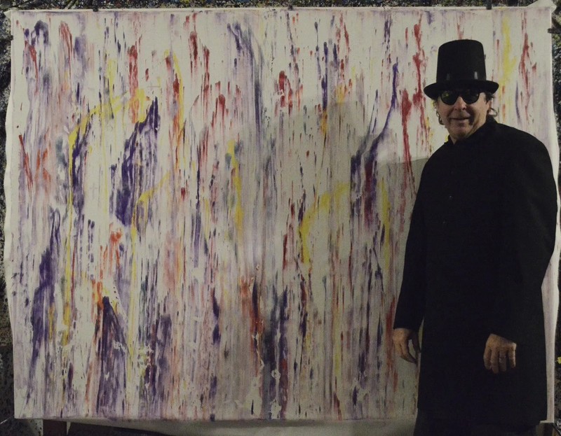 Mark Little Professional￼￼ Artist Painting 81” X 62”(6ft. 9in)Abstract Modern