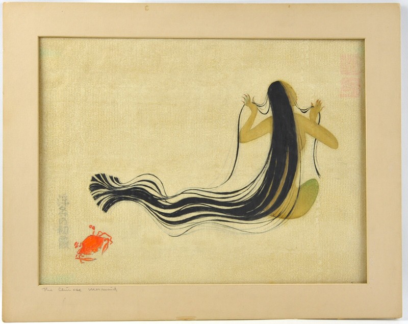Kate Barrie (American, 1888-1973) «A chinese Mermaid»