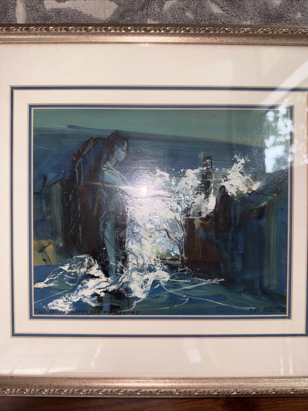 Miriam Sowers Original Mixed Media Painting "All God's Children Are Finders" #2 gallery
