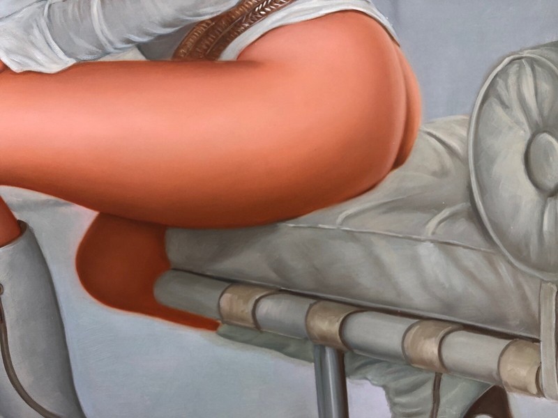 Nude,Original Oil Painting by P. Hays,61 x 91 cm gallery